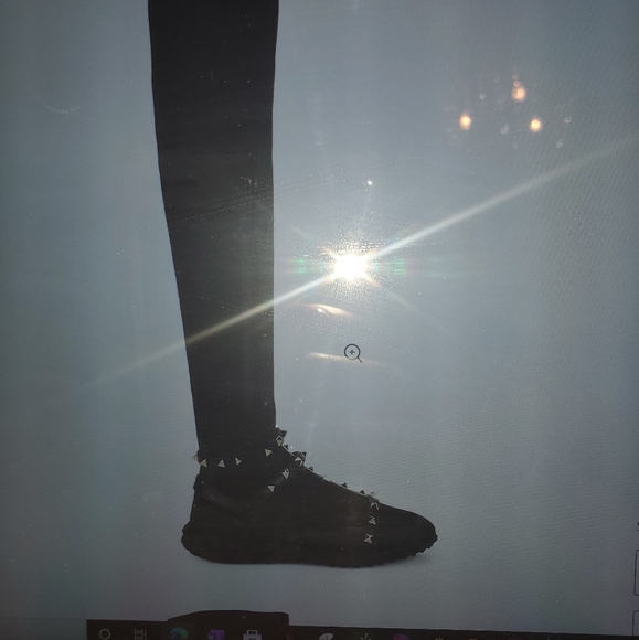 Valentino Garavani Studded Over the Knee sock boot - Picture 3 of 3